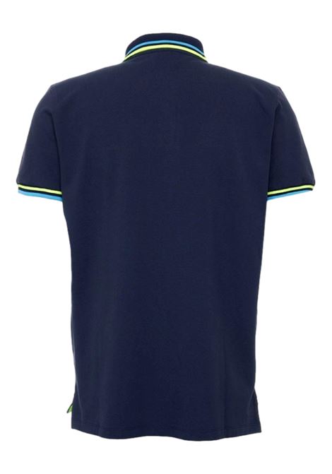 Polo con logo ricamato blu scuro new selandina str PEUTEREY | Polo | PEU3937 99011991215